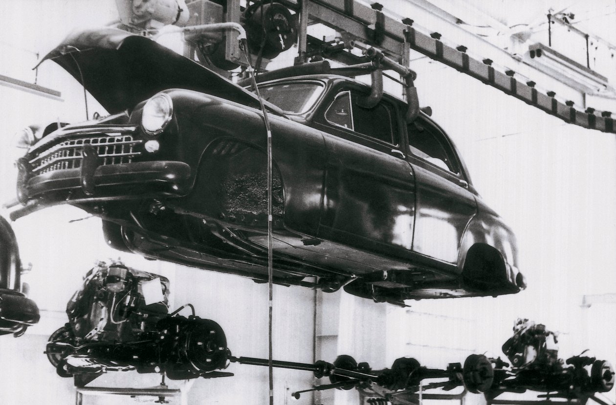 Industrie automobile de la marque espagnole Seat à Barcelone, 02/06/1953 - Unbekannt