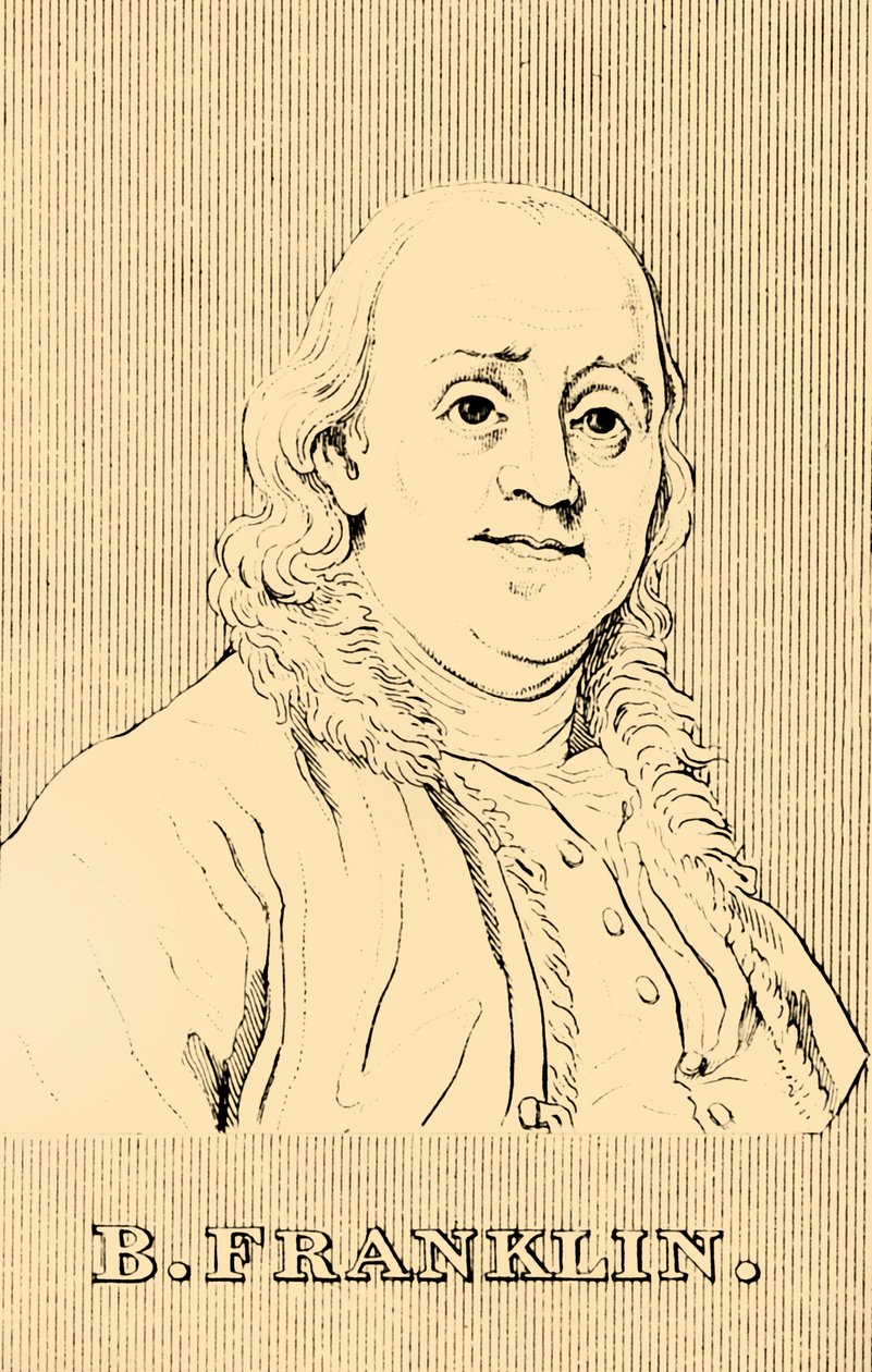 B. Franklin, 1706-1790, 1830 - Unbekannt