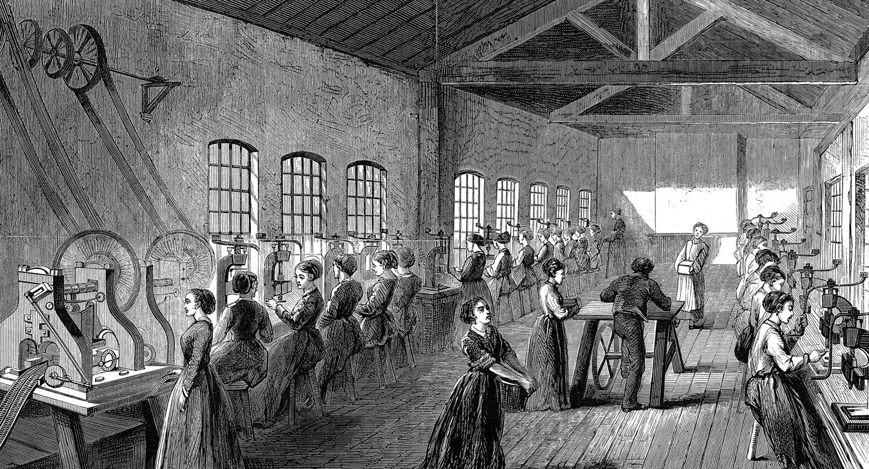 Usine de stylos Baker et Finnemore, St Pauls Square, Birmingham, Angleterre, 1870 - Unbekannt