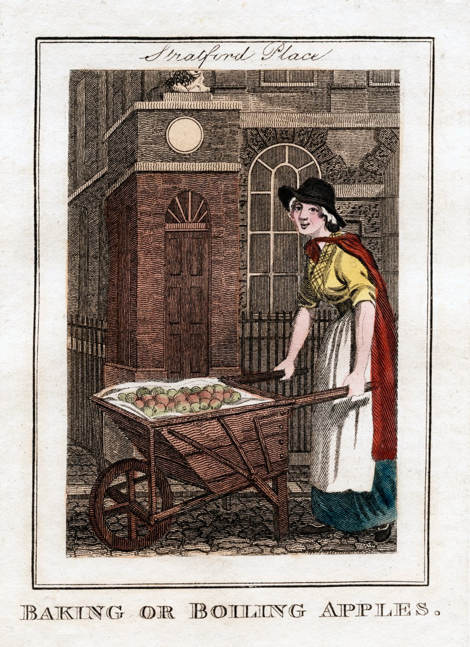 Cuisson ou ébullition des pommes, Stratford Place, Londres, 1805 - Unbekannt