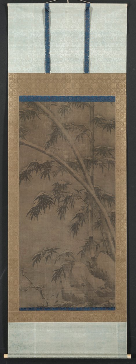 Bambou en quatre saisons : Hiver, 1279-1368 - Unbekannt