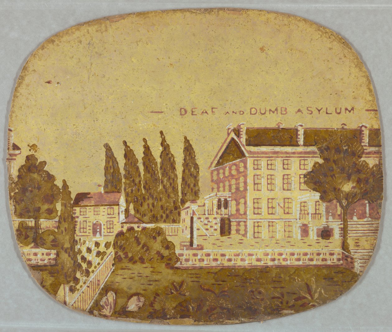 Fragment de boîte à chapeaux (USA) - Unbekannt