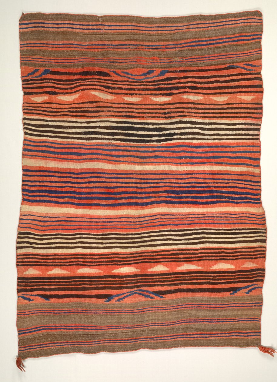 Couverture à bandes diyugi, vers 1880-1890 - Unbekannt