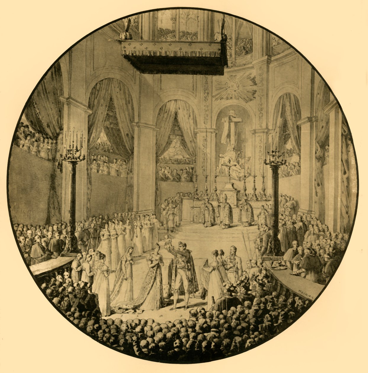 Baptême de Napoléon II, Notre-Dame, Paris, 10 juin 1811, 1921 - Unbekannt