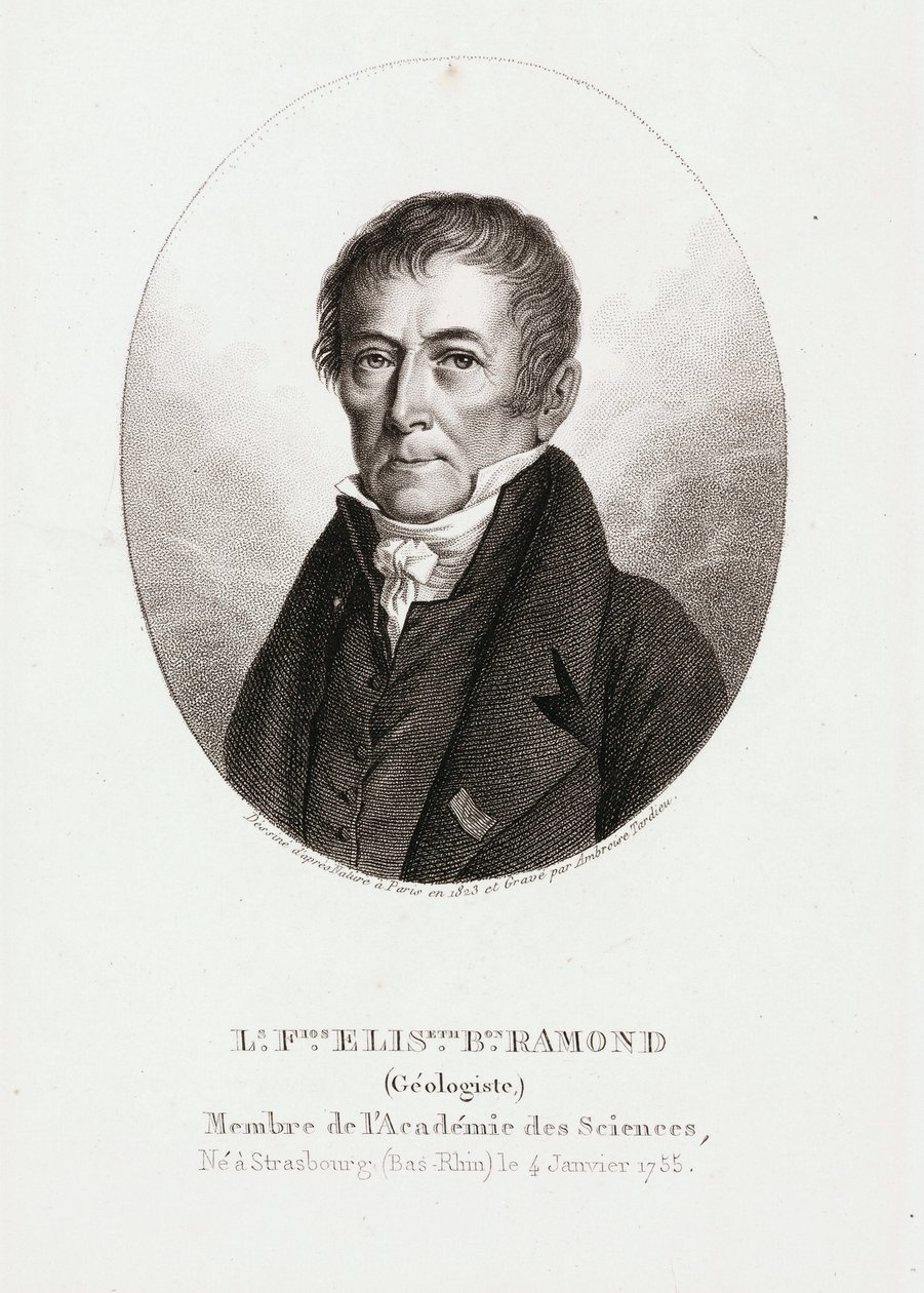 Baron Louis François Ramond de Carbonnières, géologue français - Unbekannt