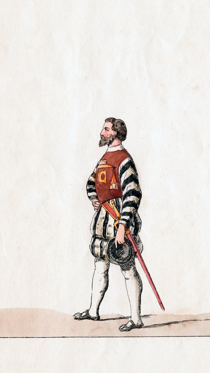 Baron, conception de costume pour la pièce de Shakespeare, Henry VIII - Unbekannt