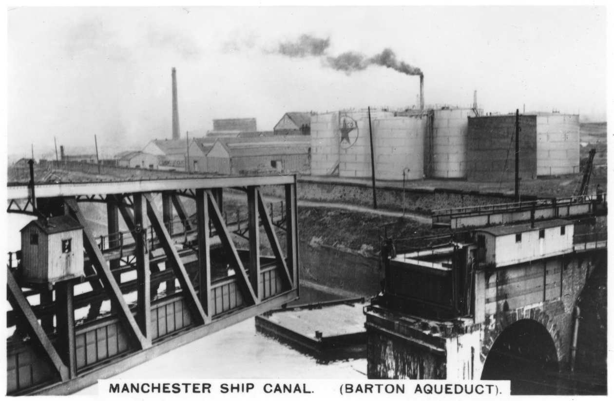 Aqueduc de Barton, canal maritime de Manchester, 1936 - Unbekannt