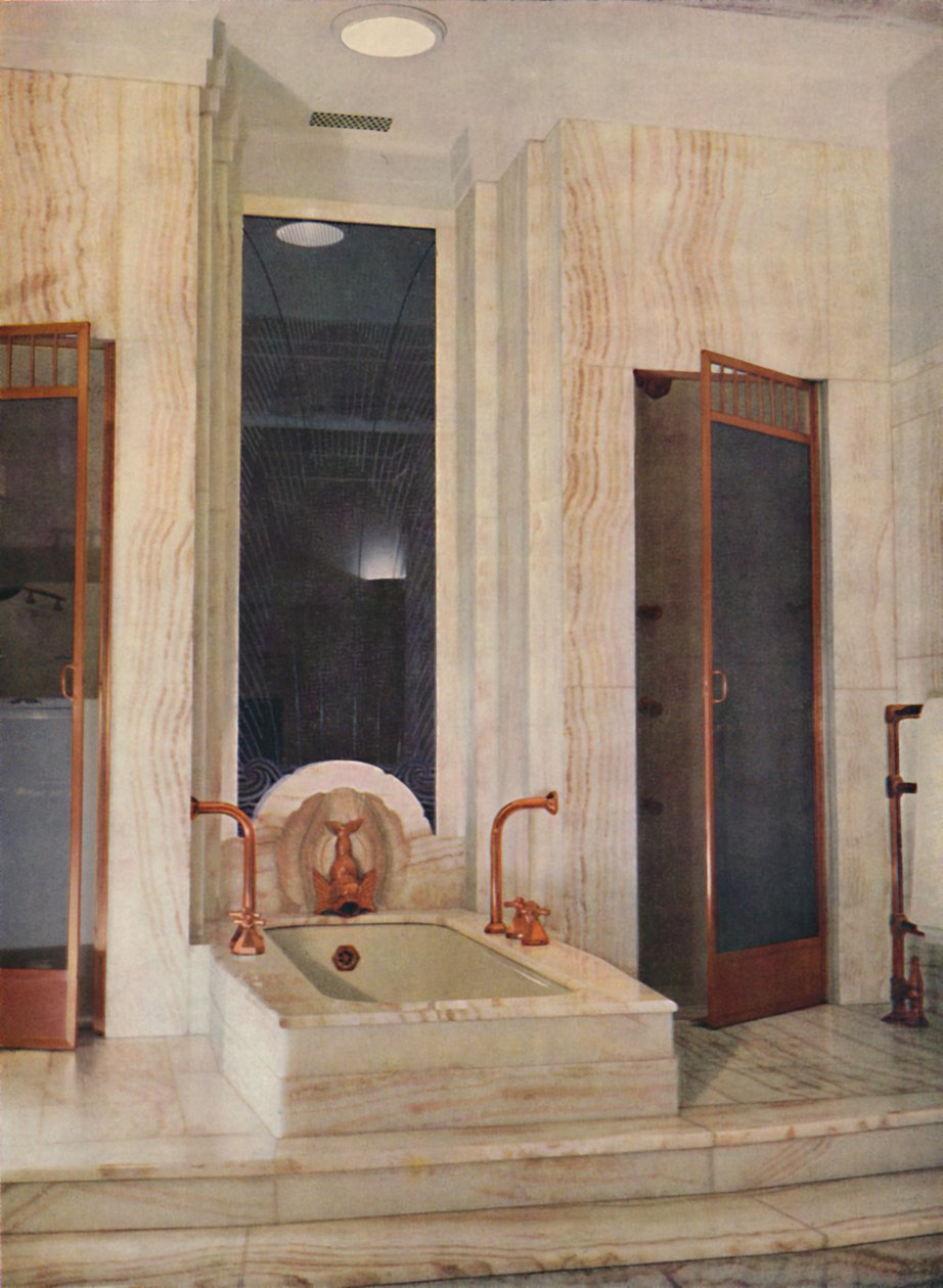 Salle de bain par F. D. Blake, W. N. Froy & Sons, 1939 - Unbekannt
