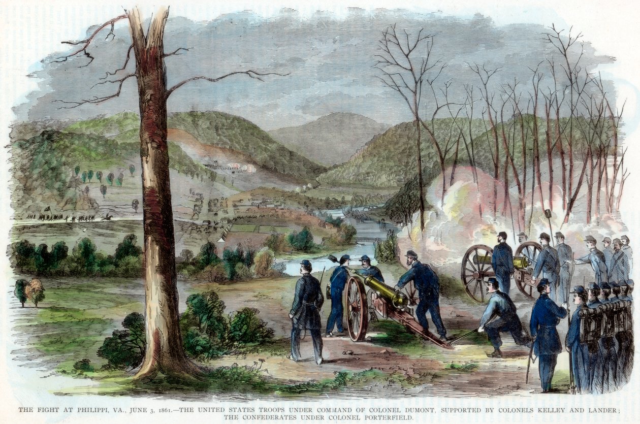 Bataille de Philippi, Virginie-Occidentale, guerre civile américaine, 3 juin 1861 - Unbekannt