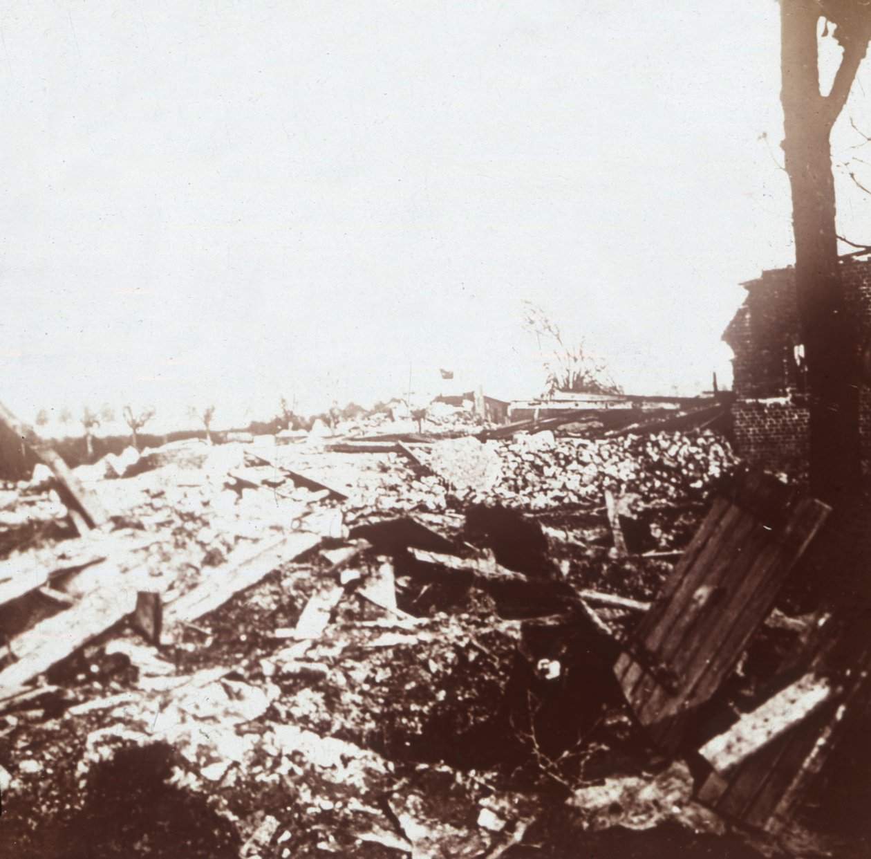 Champ de bataille, Roeselare, Flandre, Belgique, vers 1914-1918 - Unbekannt