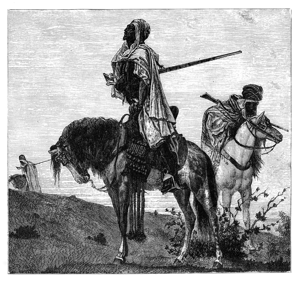 Bédouins en prière, vers 1890 - Unbekannt