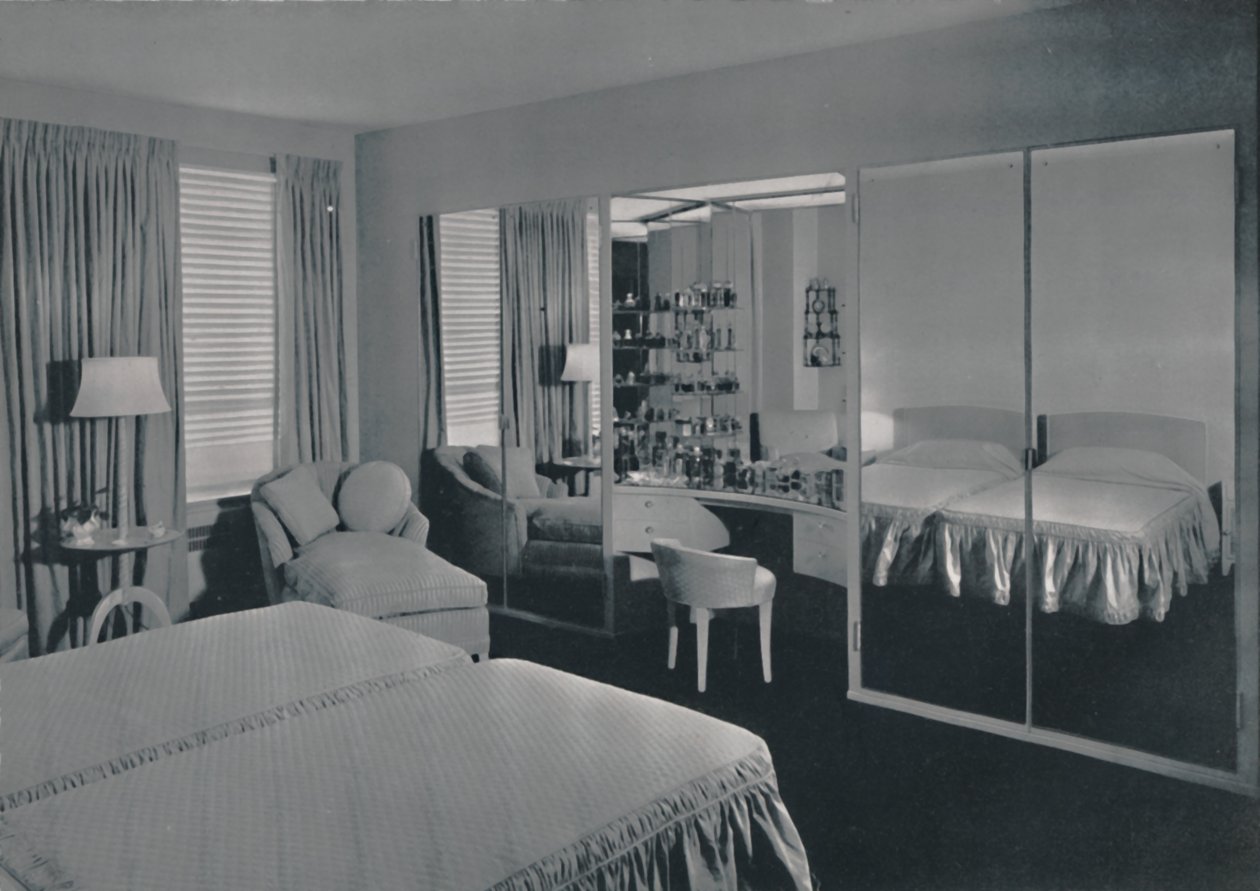 Chambre conçue par James F. Eppenstein, Chicago, 1942 - Unbekannt