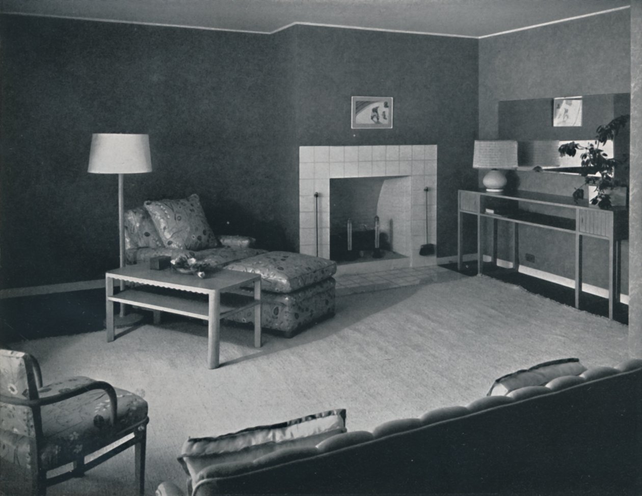 Chambre dans la maison de M. Anatole Litvak à Saint Monica, Californie, 1942 - Unbekannt