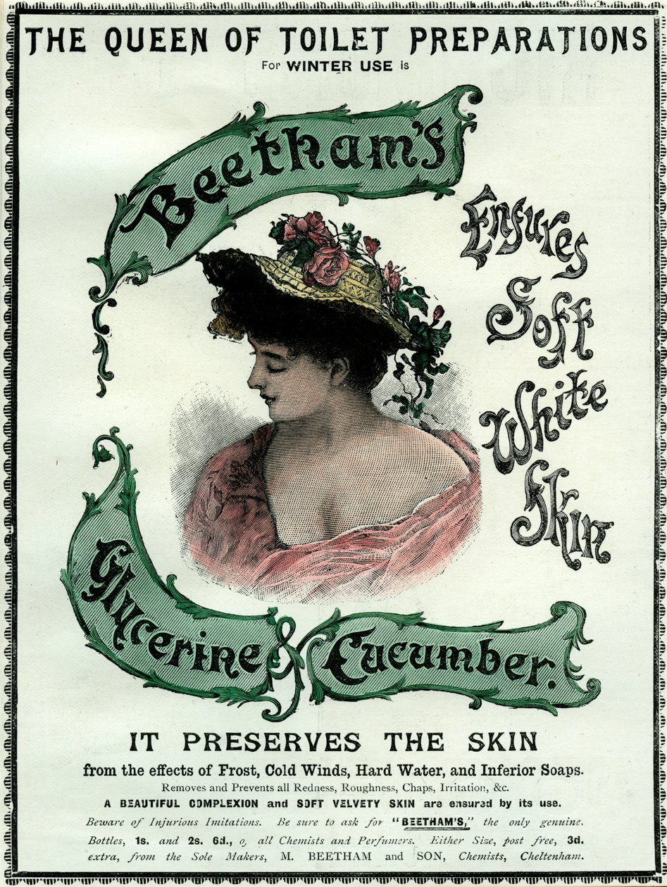 Crème de glycérine et de concombre de Beetham, XIXe siècle - Unbekannt