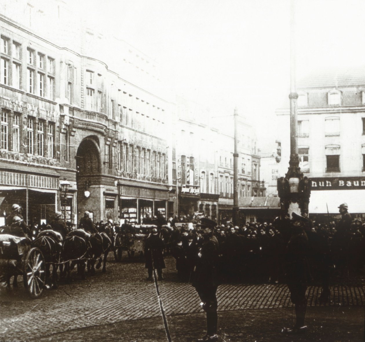 Troupes belges, Aix-la-Chapelle, Allemagne, vers 1914-1918 - Unbekannt