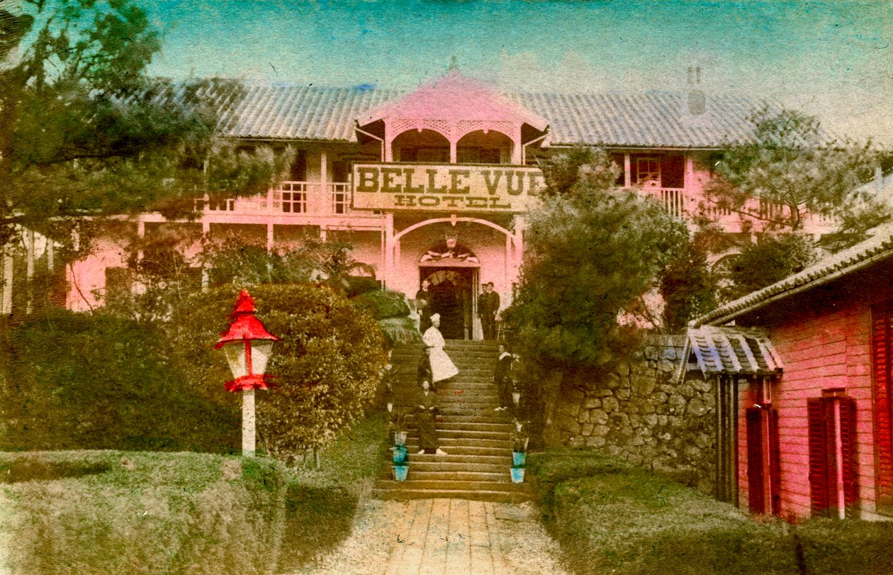 Hôtel Belle Vue, Nagasaki, Japon, avant 1920 - Unbekannt