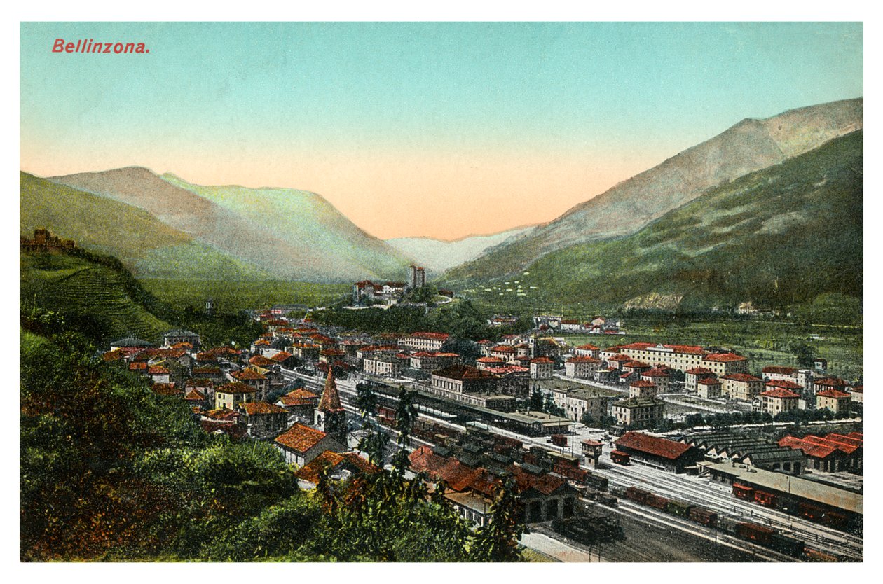 Bellinzone, Suisse, début du XXe siècle - Unbekannt