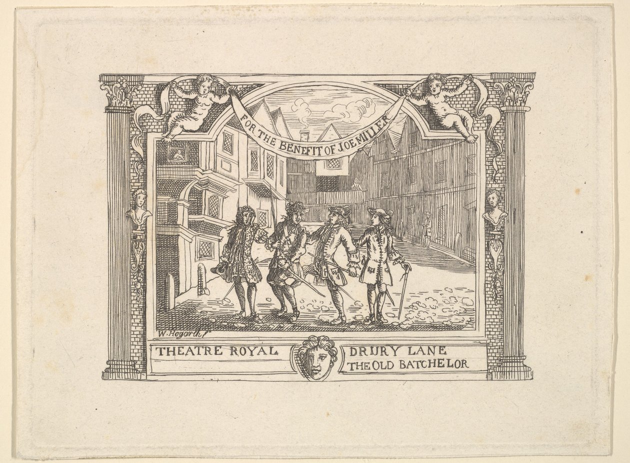 Billet de bienfaisance pour Joe Miller, 1790s - Unbekannt