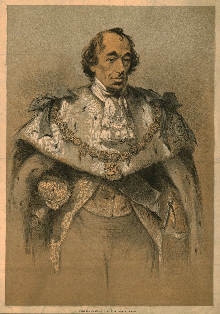 Benjamin Disraeli, vers 1870 - Unbekannt