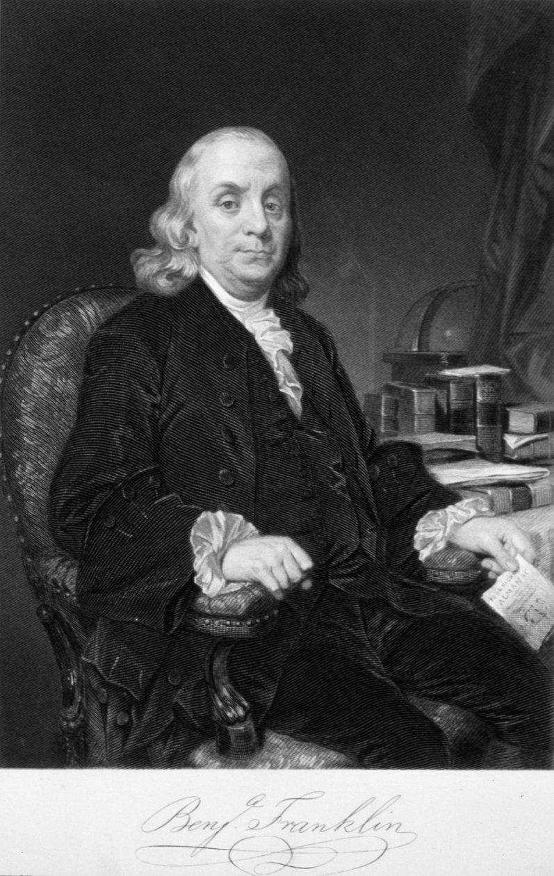 Benjamin Franklin, scientifique, inventeur et homme d