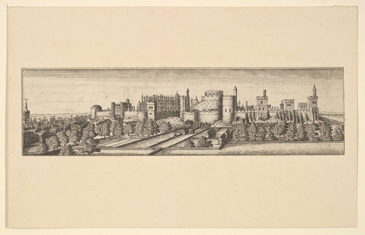 Berkshire, avec le château de Windsor, après 1666 - Unbekannt