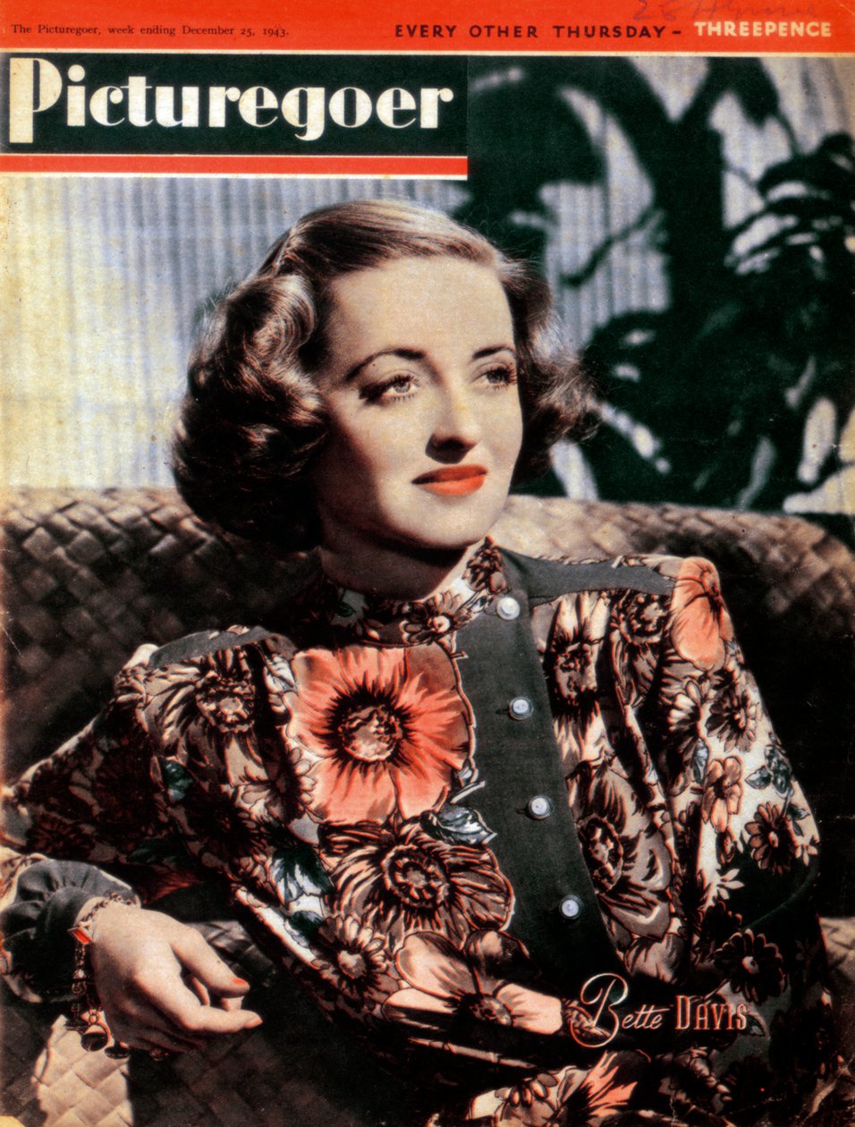 Bette Davis 1908-1989, actrice américaine, 1943 - Unbekannt