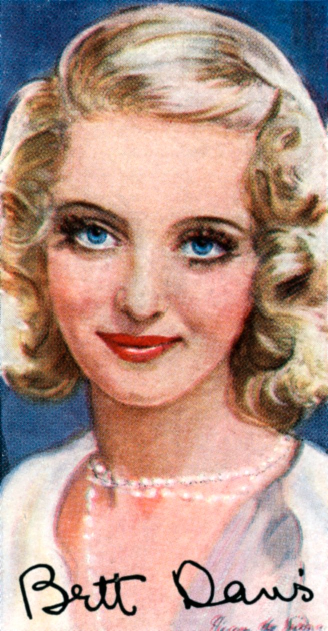 Bette Davis, 1908-1989, actrice américaine deux fois lauréate d