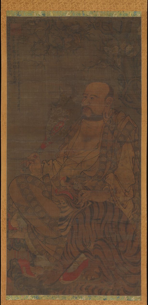 Bhadra, le sixième Luohan, daté de 1345 - Unbekannt