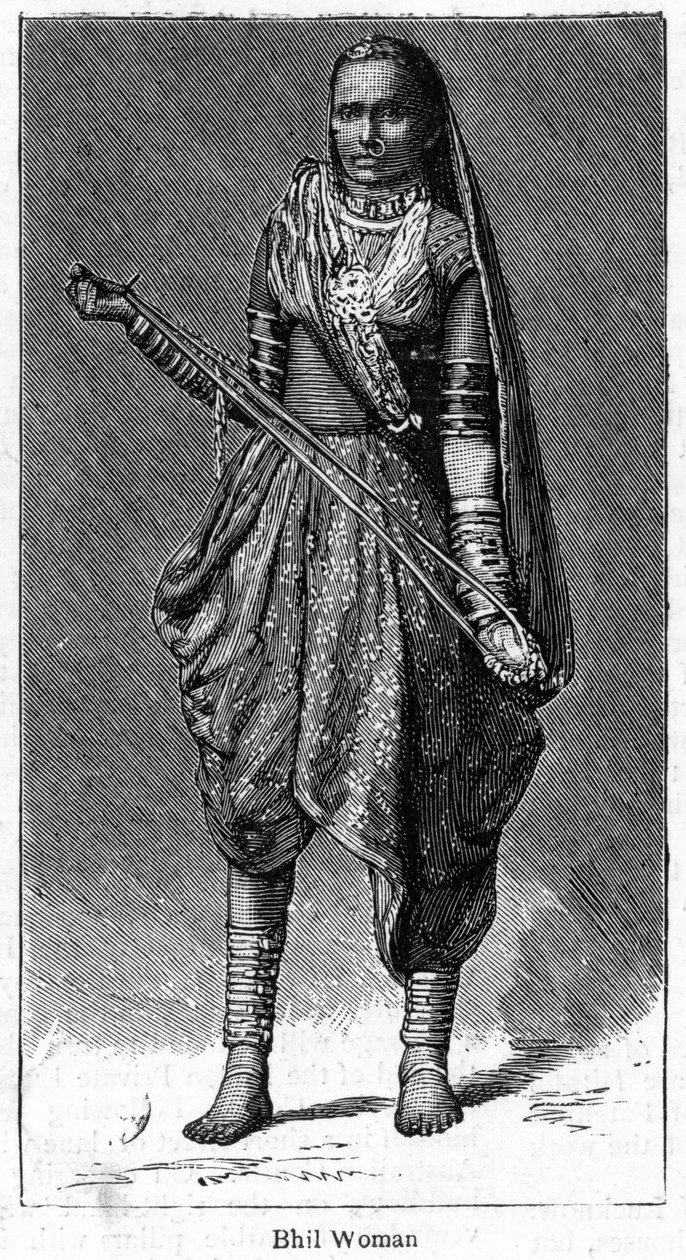 Femme Bhil, 1886 - Unbekannt