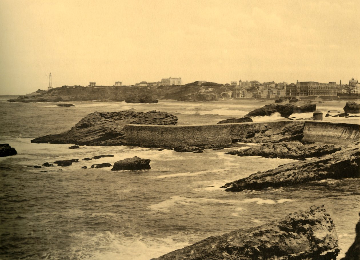 Biarritz - La Digue de la Cafetière, vers 1930 - Unbekannt