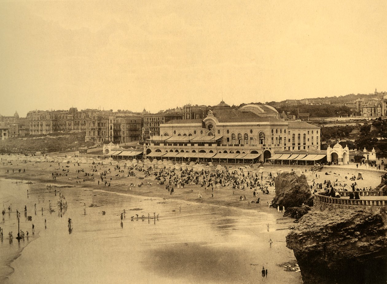 Biarritz - Le Casino Municipal et la Grande Plage - Unbekannt