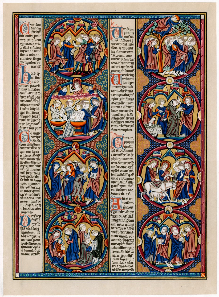 Scènes bibliques, fin XIIIe siècle - Unbekannt