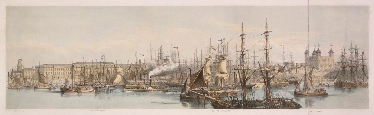 Billingsgate, Custom House et la Tour de Londres - Unbekannt