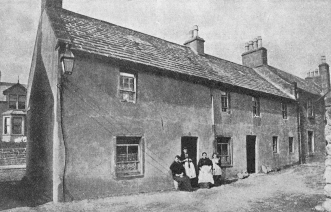 Lieu de naissance de J.M. Barrie 1860-1937, dramaturge et romancier écossais, Kirriemuir, Angus, Écosse - Unbekannt
