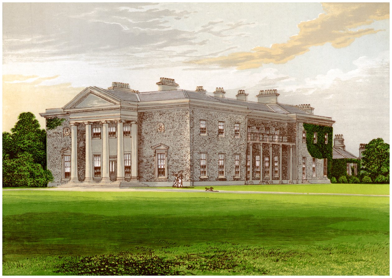 Bishopscourt, Comté de Kildare, Irlande, maison du Comte de Clonmel, vers 1880 - Unbekannt