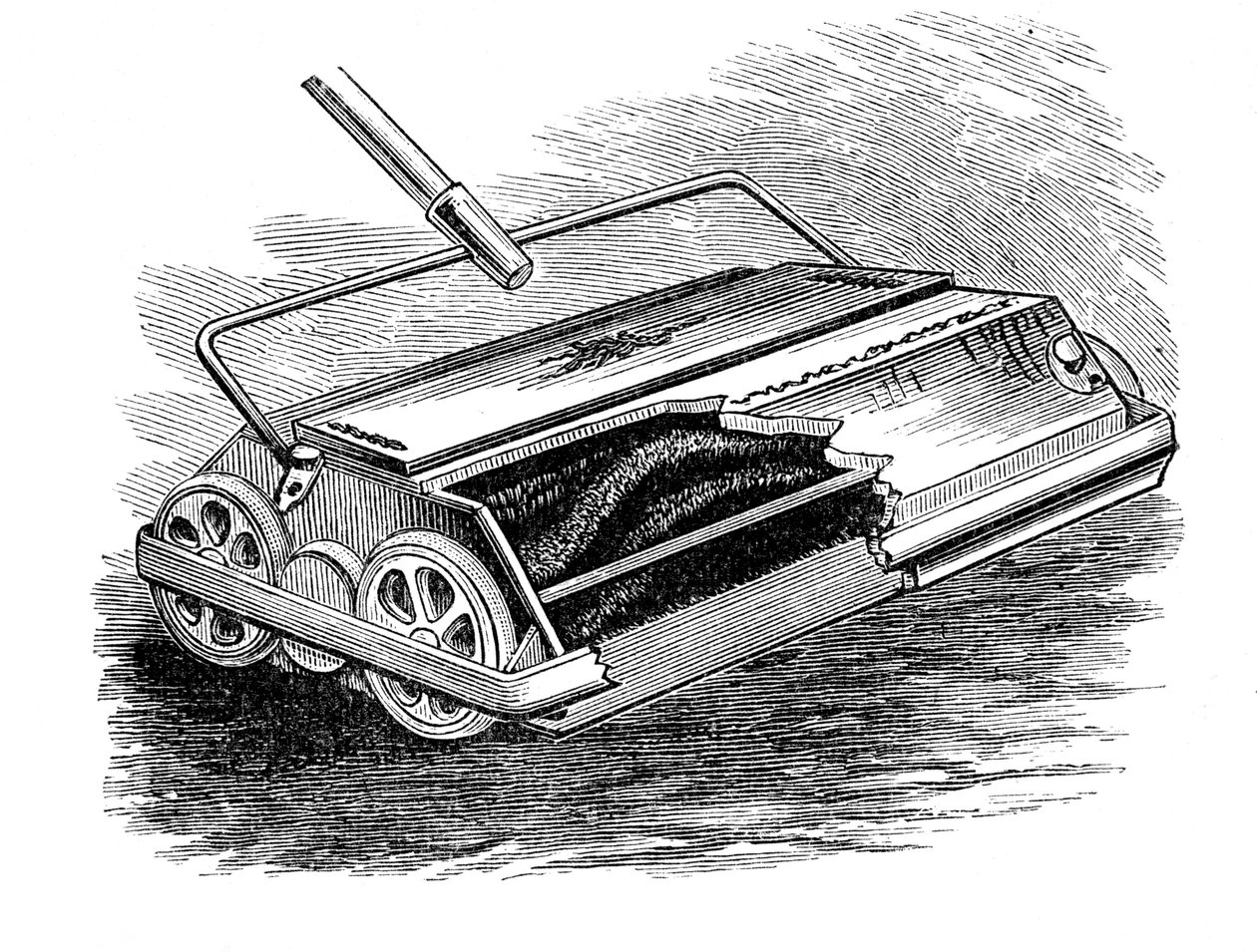 Balai mécanique Bissell, américain, 1887 - Unbekannt