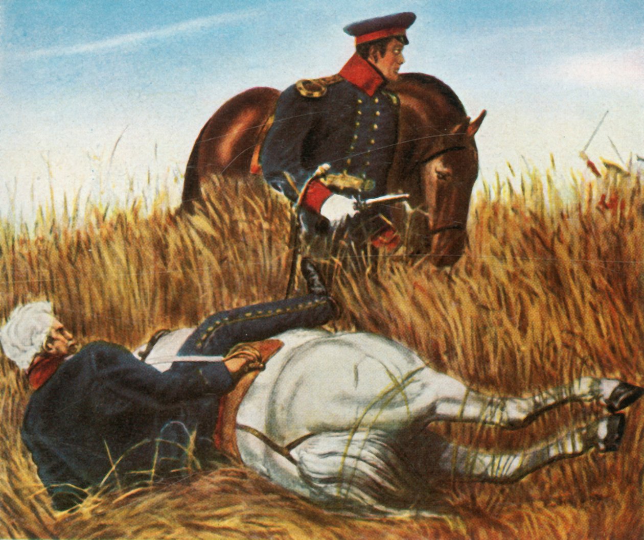 Blücher à la bataille de Ligny, 16 juin 1815, 1936 - Unbekannt