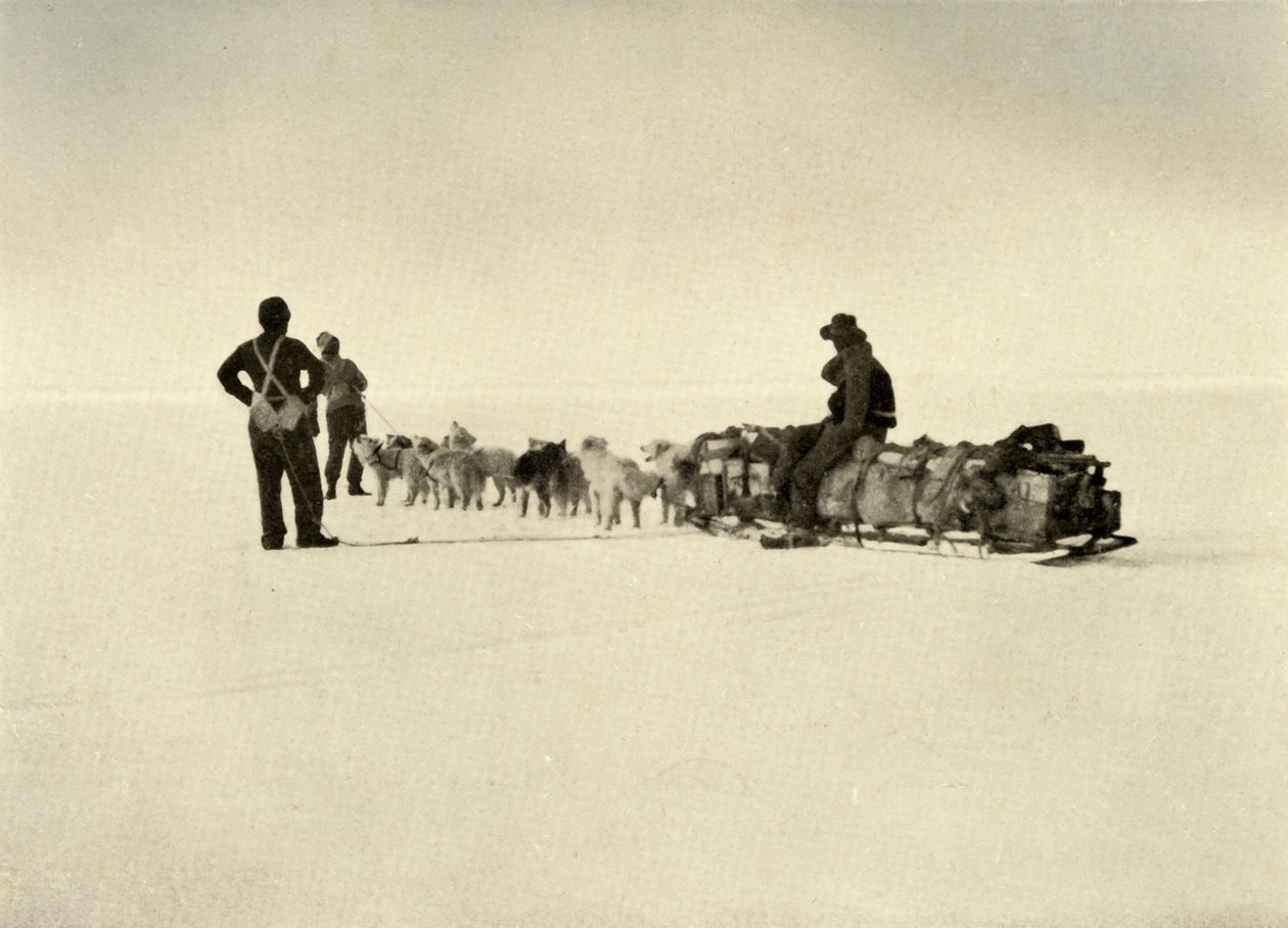 Bluff Depot Party sur la barrière, vers 1908, 1909 - Unbekannt