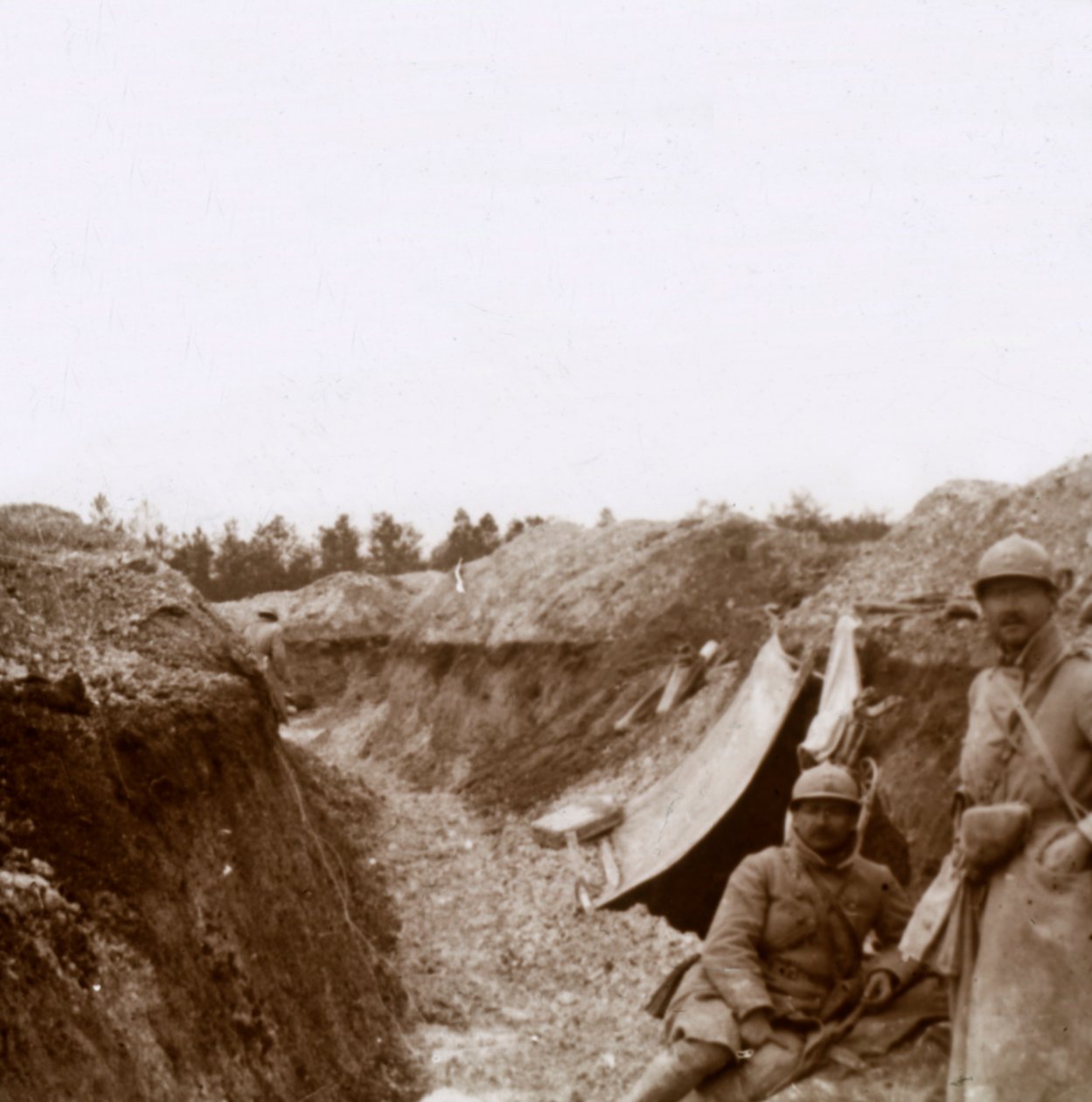 Bois de la Grille, nord de la France, vers 1914-vers 1918 - Unbekannt