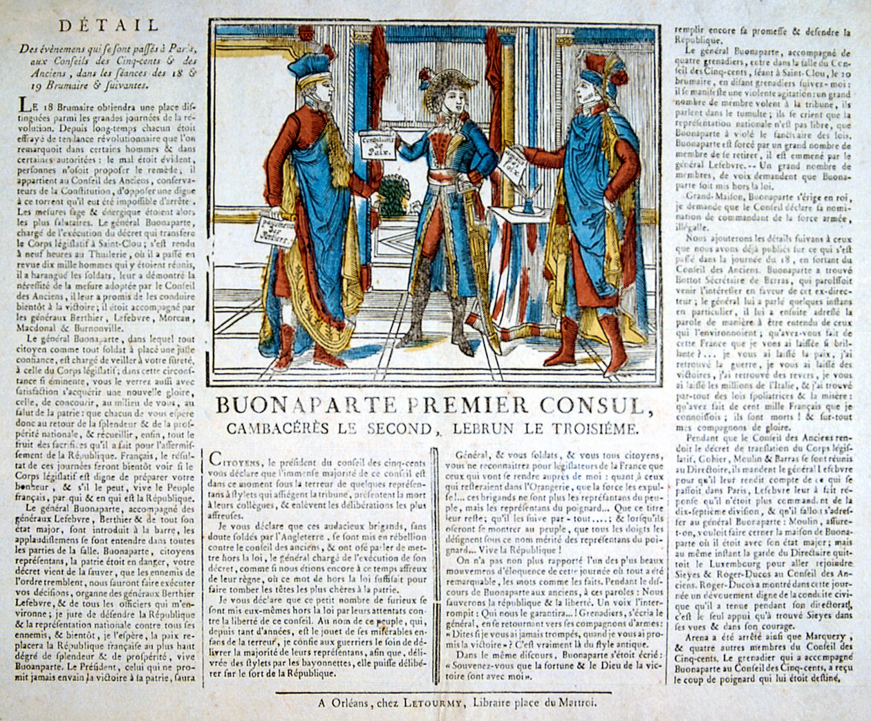 Bonaparte 1er Consul, 19ème siècle - Unbekannt