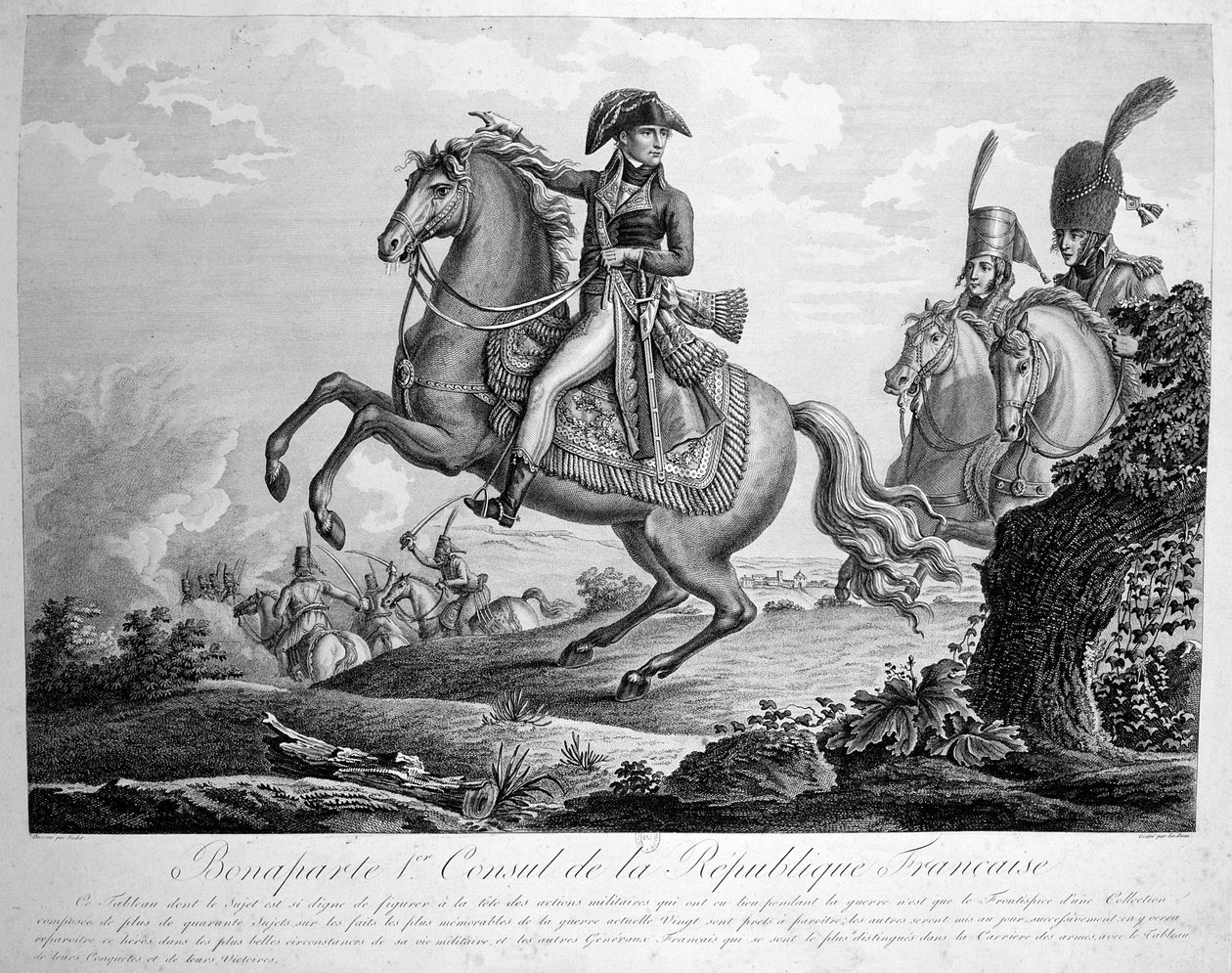 Bonaparte 1er Consul de la République Française, 19ème siècle - Unbekannt