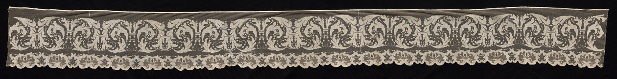 Bordure avec motifs floraux, 19ème siècle - Unbekannt