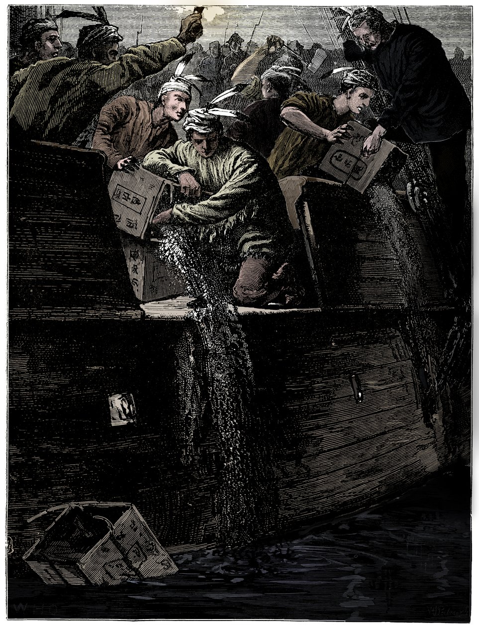 Boston Tea Party, 26 décembre 1773 - Unbekannt