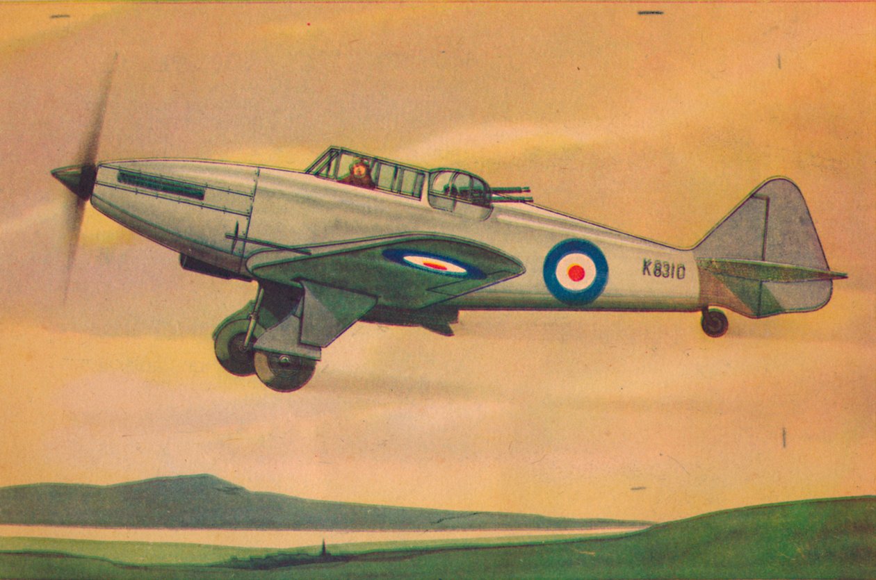 Monoplan de chasse Boulton Paul Defiant, vers 1944 - Unbekannt