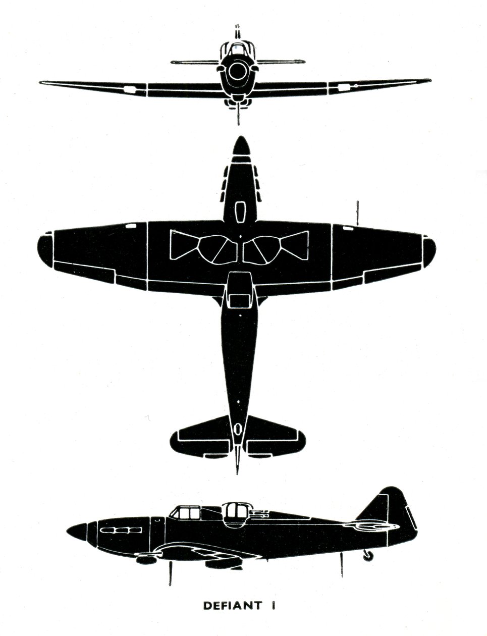Boulton Paul Defiant I, 1941 - Unbekannt