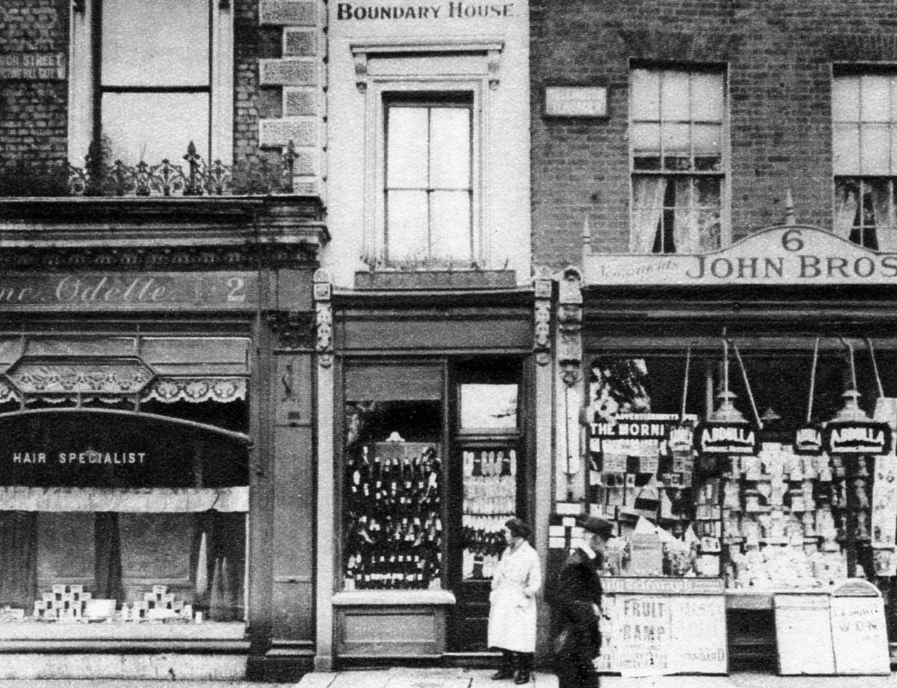 Boundary House, Notting Hill Gate, Londres, 1926-1927 - Unbekannt