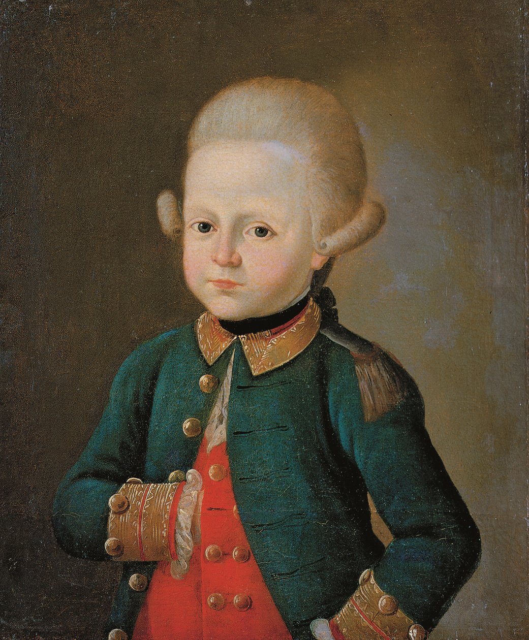 Jeune caporal du régiment Preobrazhensky, fin des années 1760 - Unbekannt