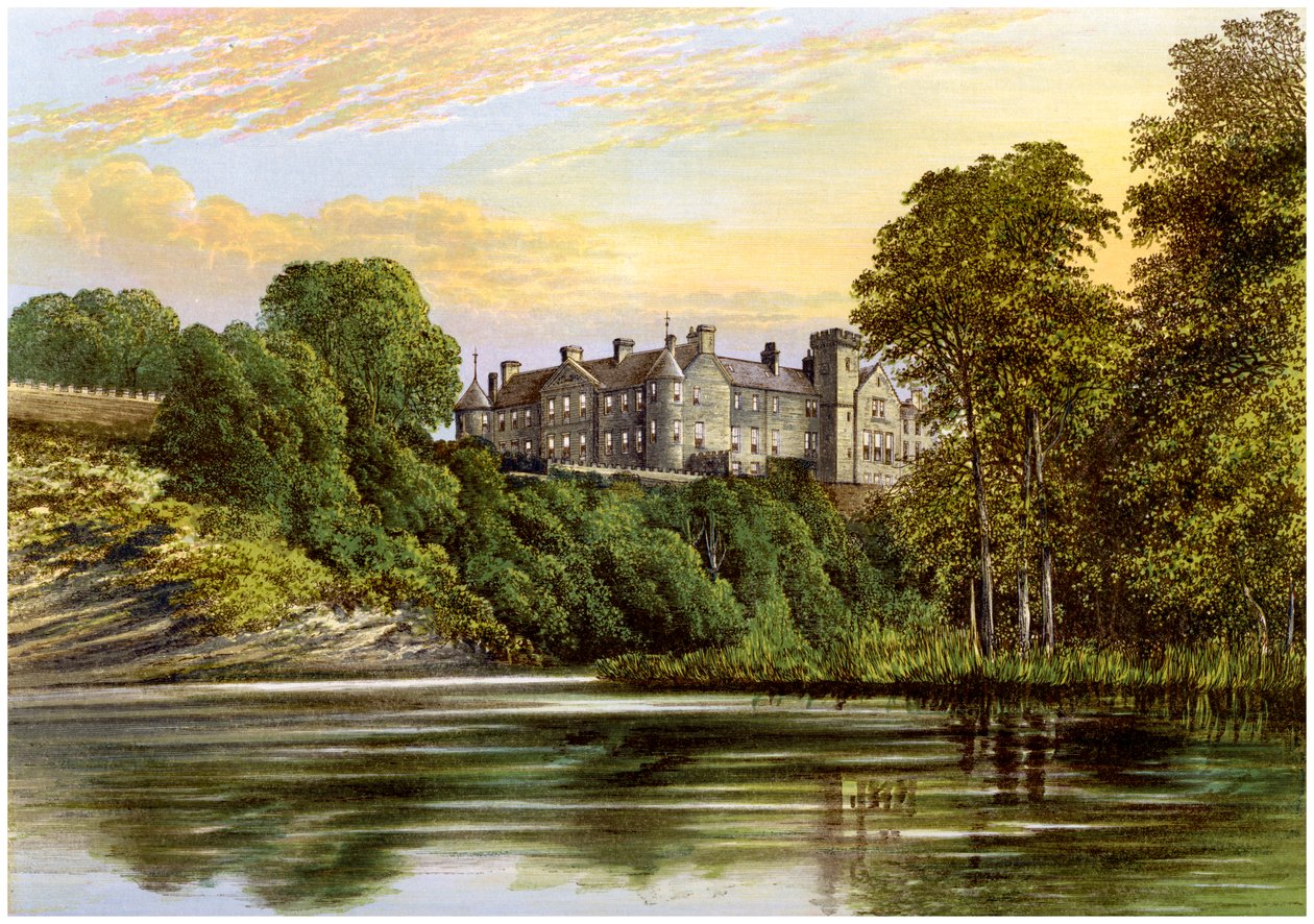 Château de Brechin, Brechin, Angus, Écosse, maison du comte de Dalhousie, c1880 - Unbekannt