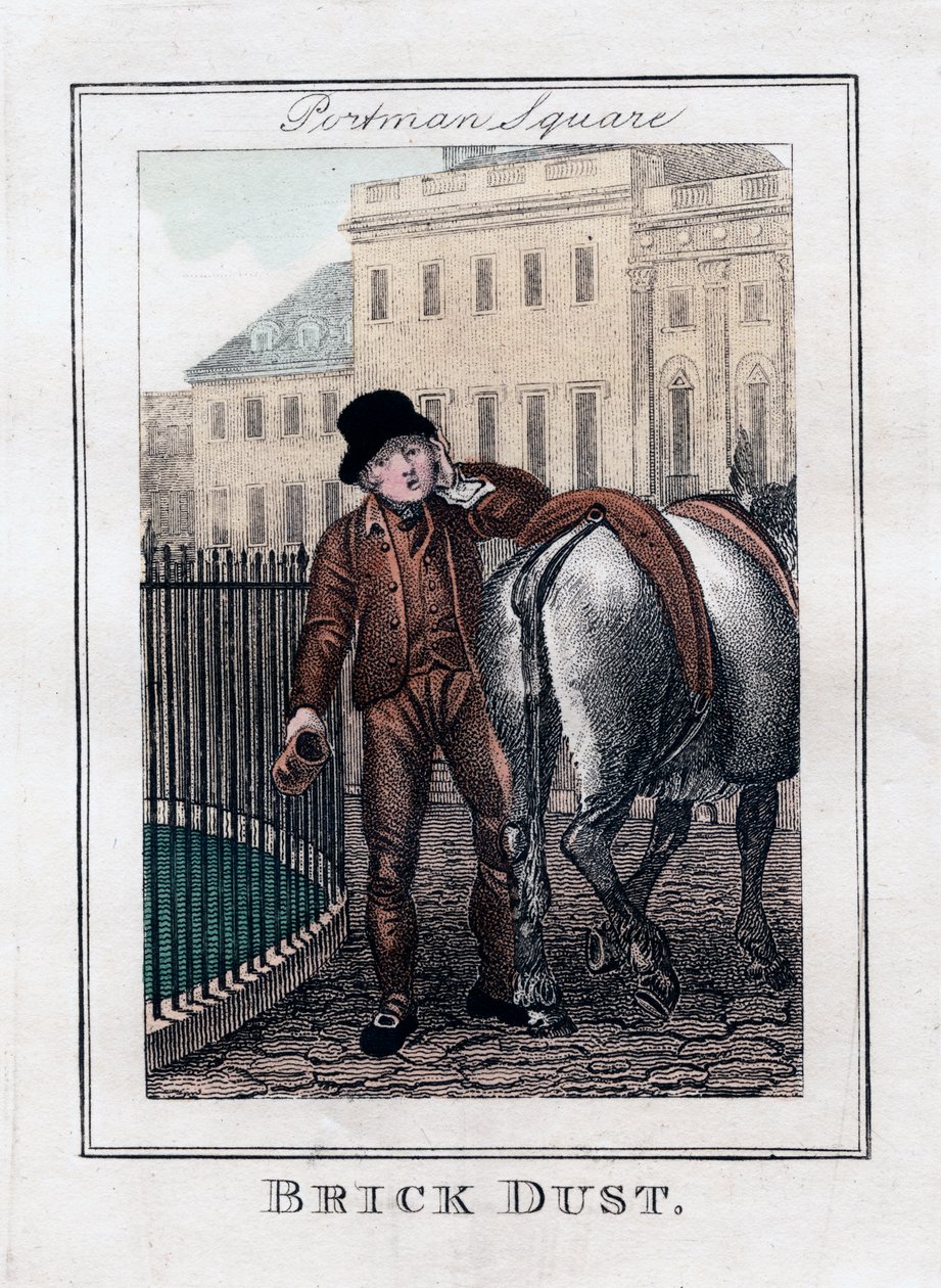 Poussière de brique, Portman Square, Londres, 1805 - Unbekannt