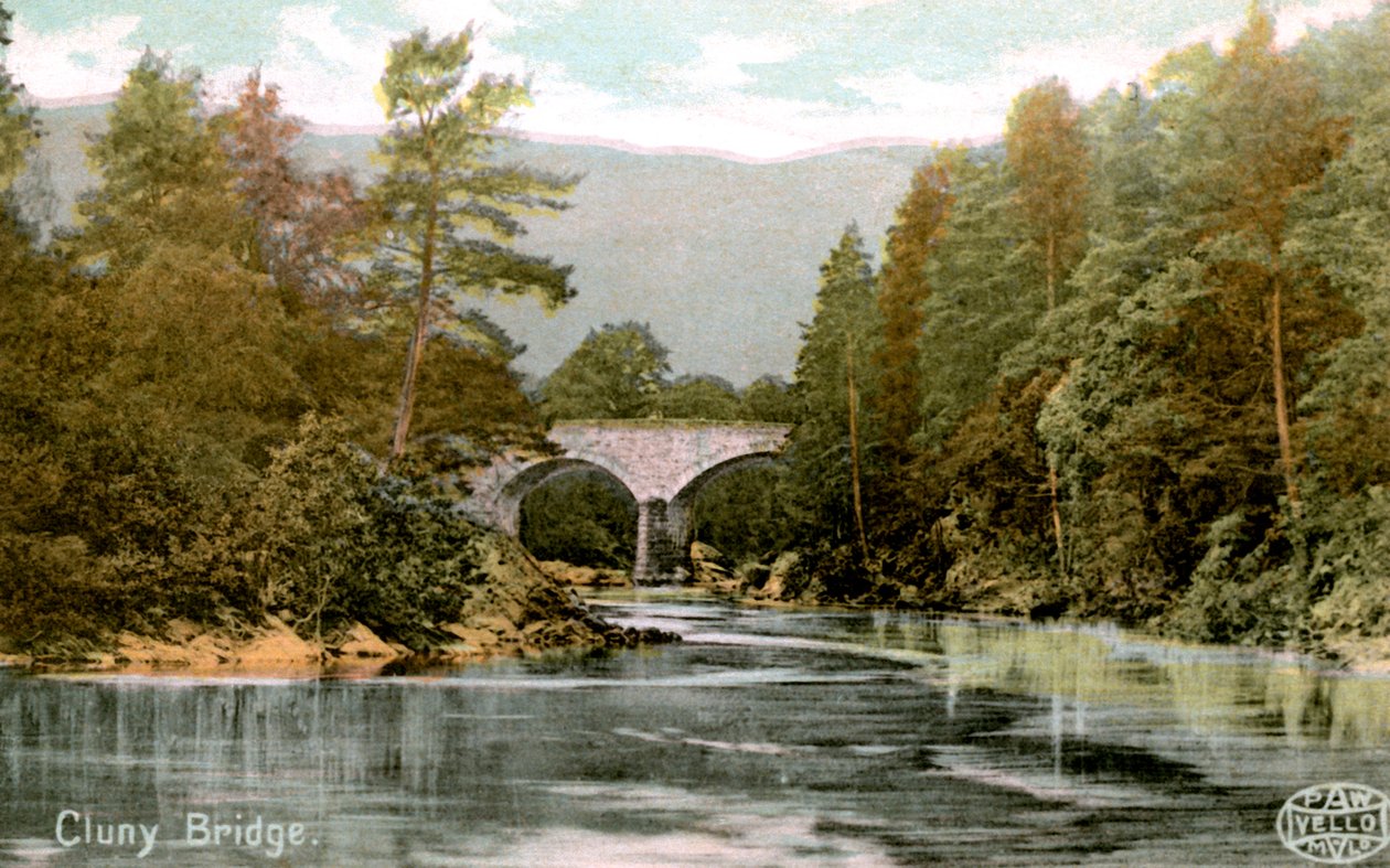 Pont de Cluny, près de Pitlochry, Perthshire, Écosse, début 20e siècle - Unbekannt